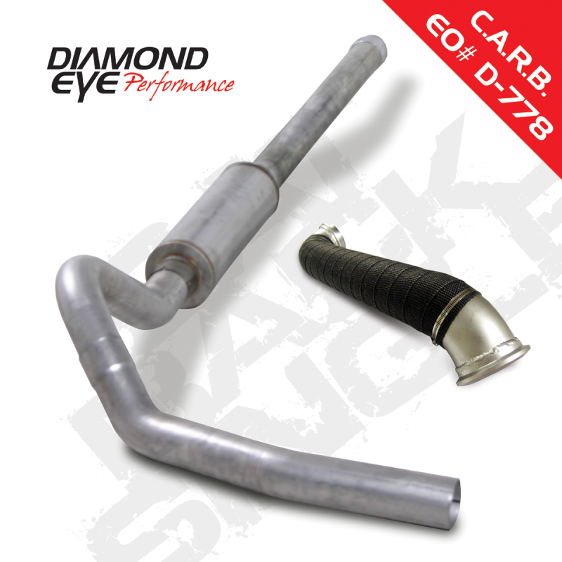 Chevrolet 3500 Performance Exhaust - Diamond Eye Performance - Cat Back - `06-`07